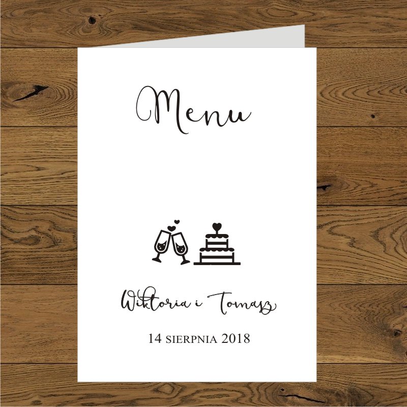 Menu - Wedding