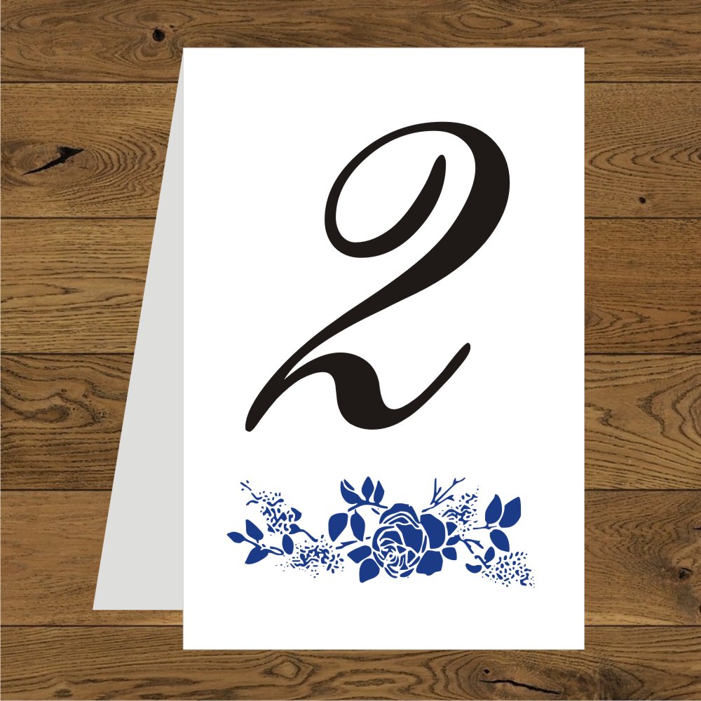 Numerki - Róże granatowe