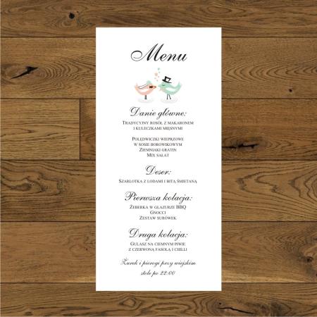 Ptaszki losoś i mięta